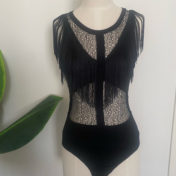 Festival Fringe and Lace Bodysuit - Picture 6 of 9